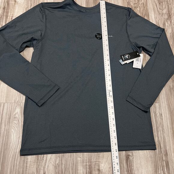 Burnside Men's Quick Dry Long Sleeve Swim Shirt Pullover Size M - Picture 4 of 7